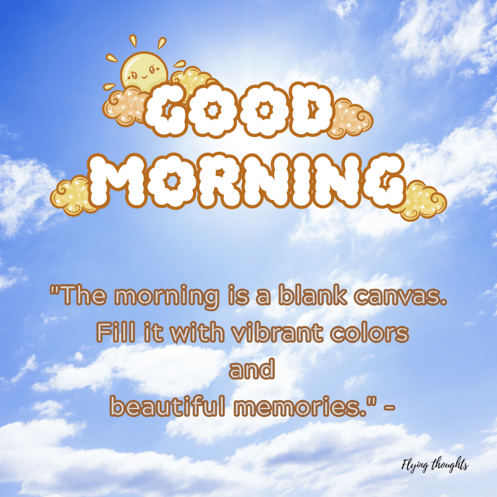 Good Morning Quotes and Sayings in English