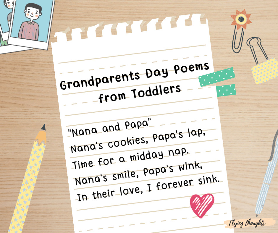 Grandparents Day Poems from Toddlers: Simple Expressions of Pure Love