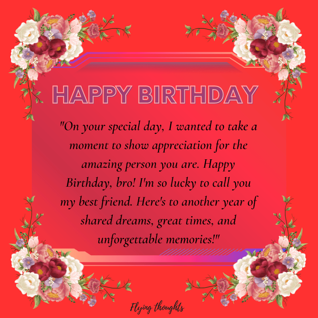 Birthday Wishes for best friend male long paragraph