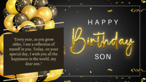 Heart Touching Birthday Quotes for Son