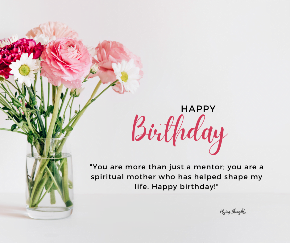Happy Birthday Wishes for a Spiritual Mother