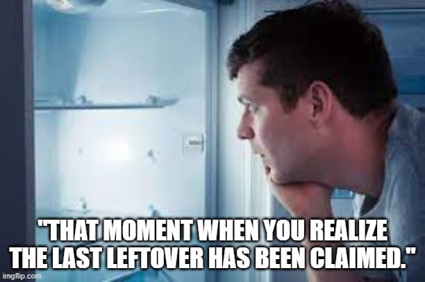 Thanksgiving leftovers memes