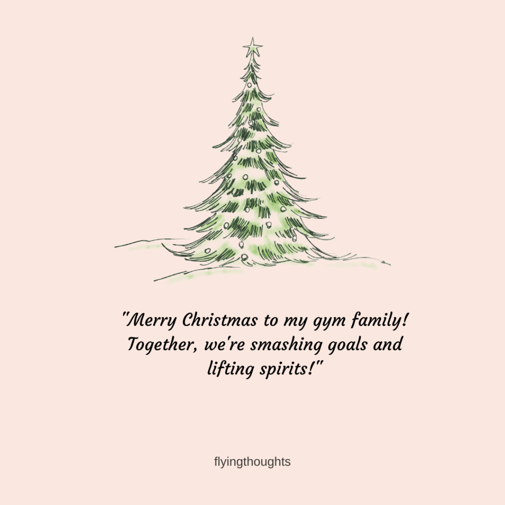 Merry Christmas 2023 Gym Quotes