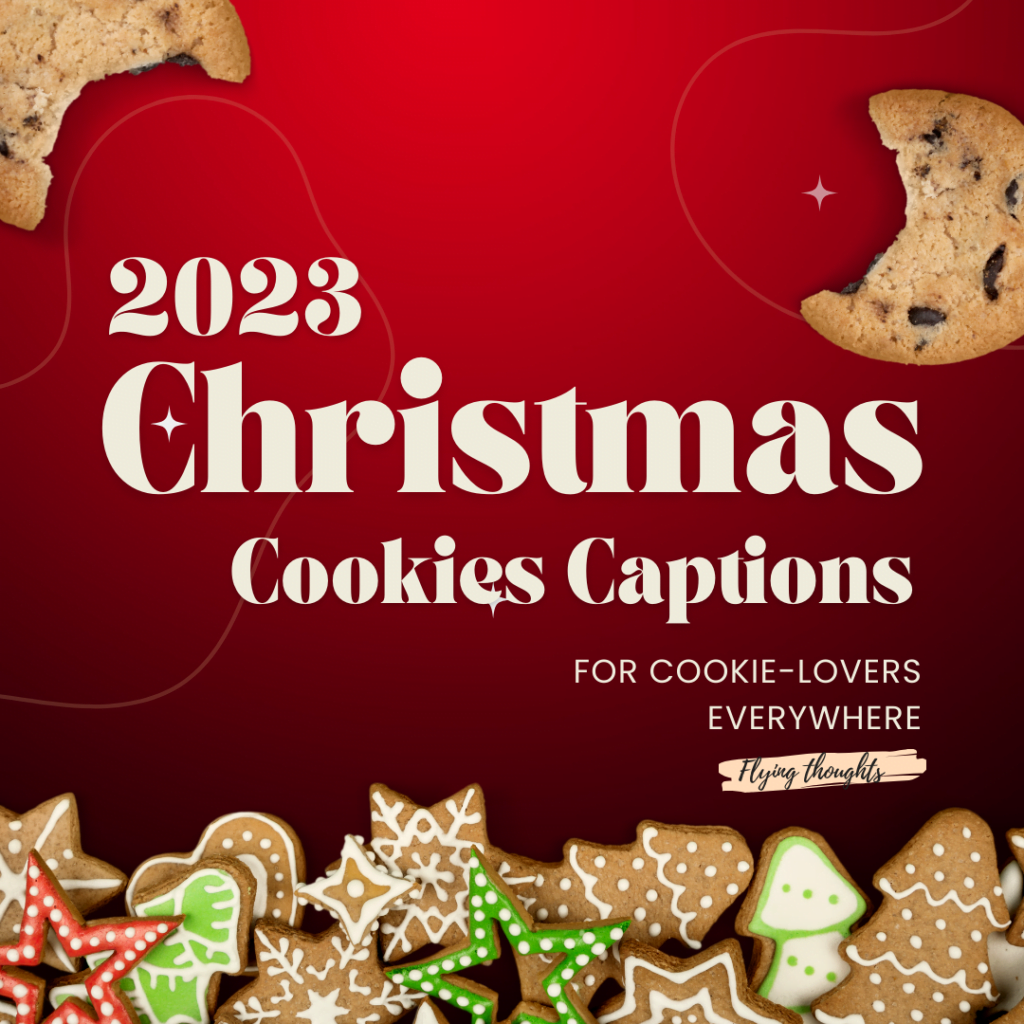 Christmas 2023 Cookies Captions