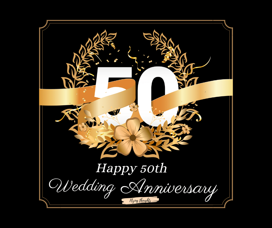 Belated 50th wedding anniversary wishes