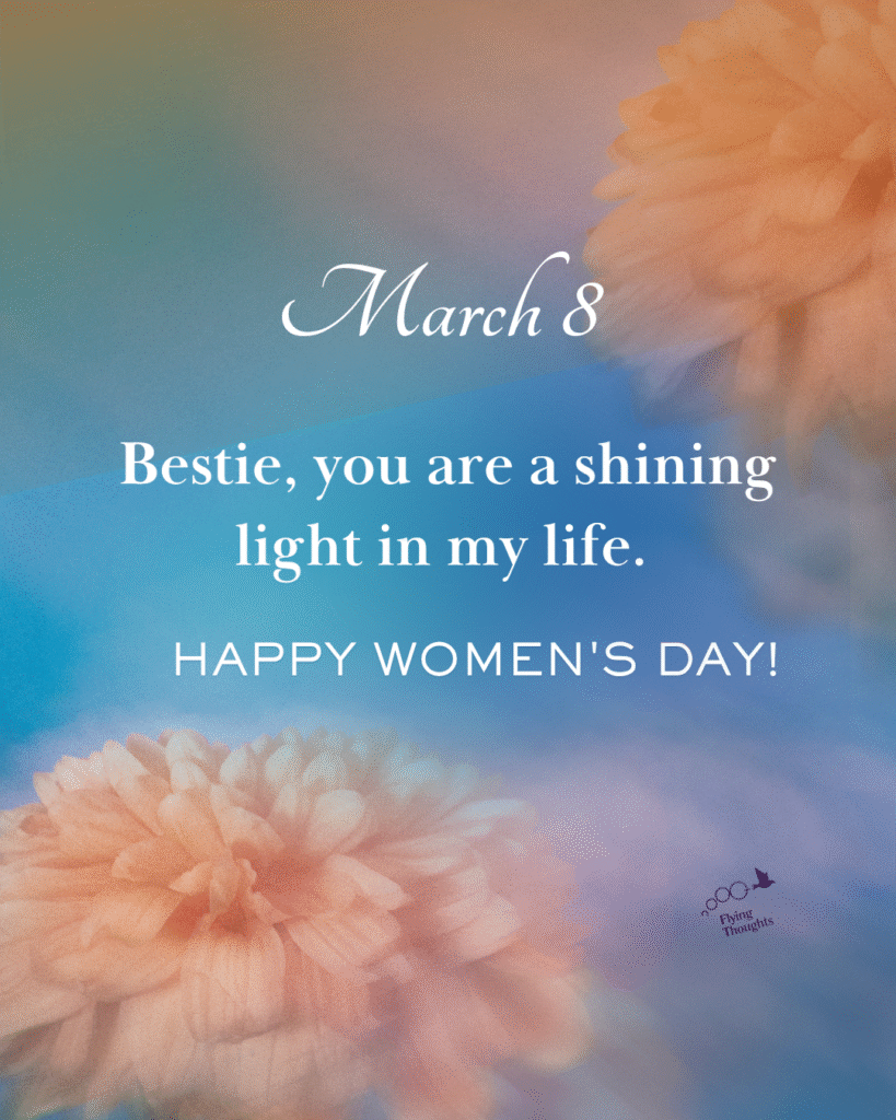 women's day wishes for friend